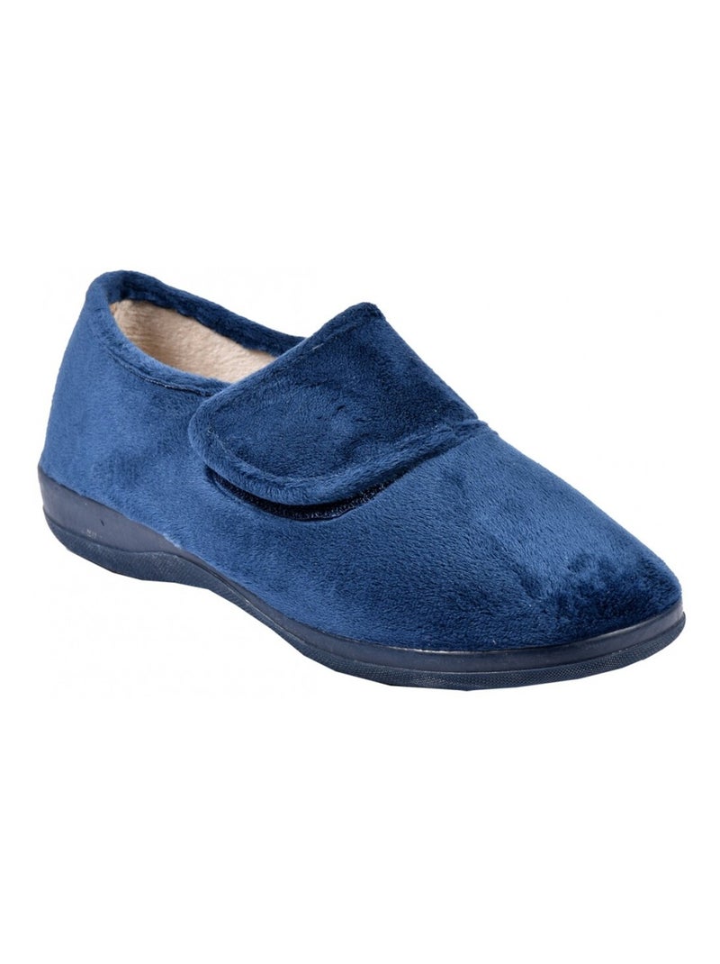CHARENTAISE Femme Pantoufle PREMIUM Bleu marine - Kiabi