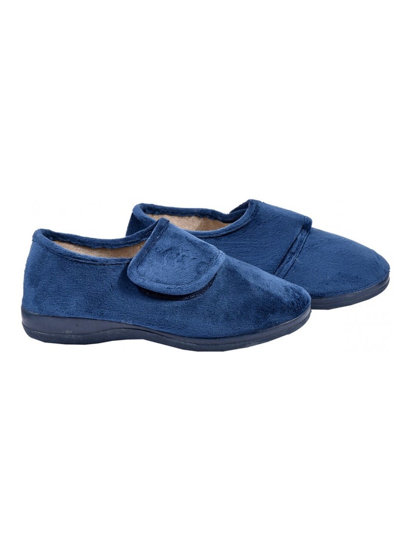 CHARENTAISE Femme Pantoufle PREMIUM Bleu marine - Kiabi