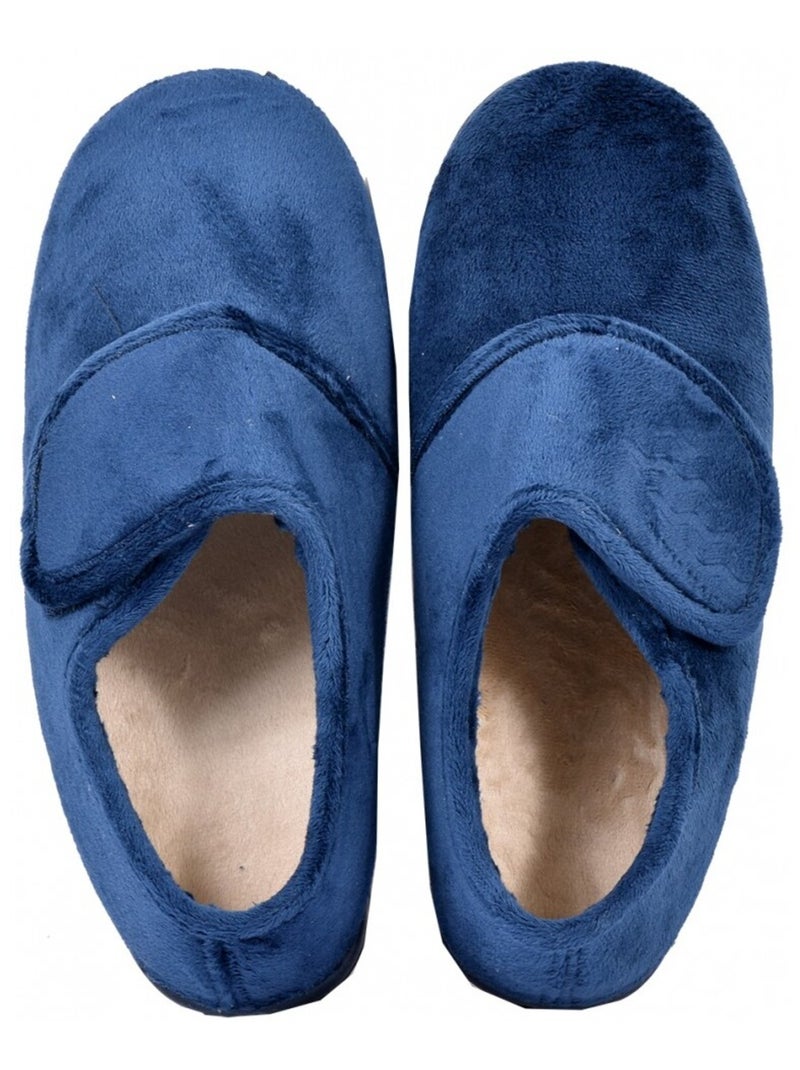 CHARENTAISE Femme Pantoufle PREMIUM Bleu marine - Kiabi