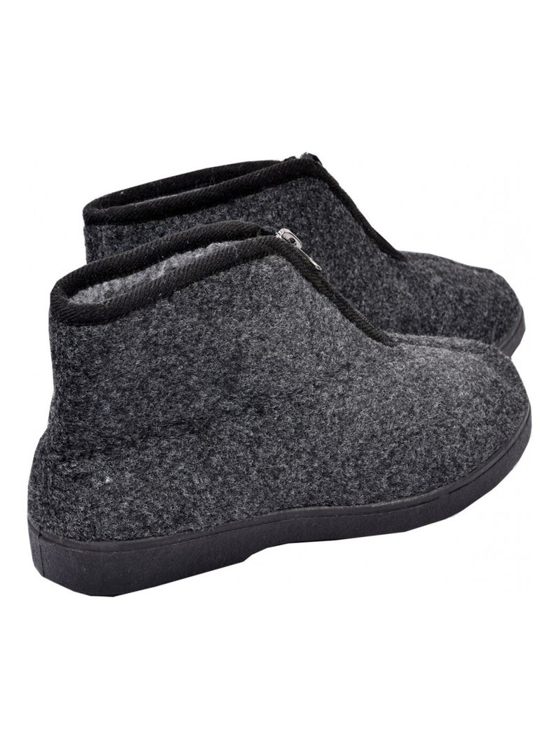 CHARENTAISE Femme Pantoufle PREMIUM Noir - Kiabi
