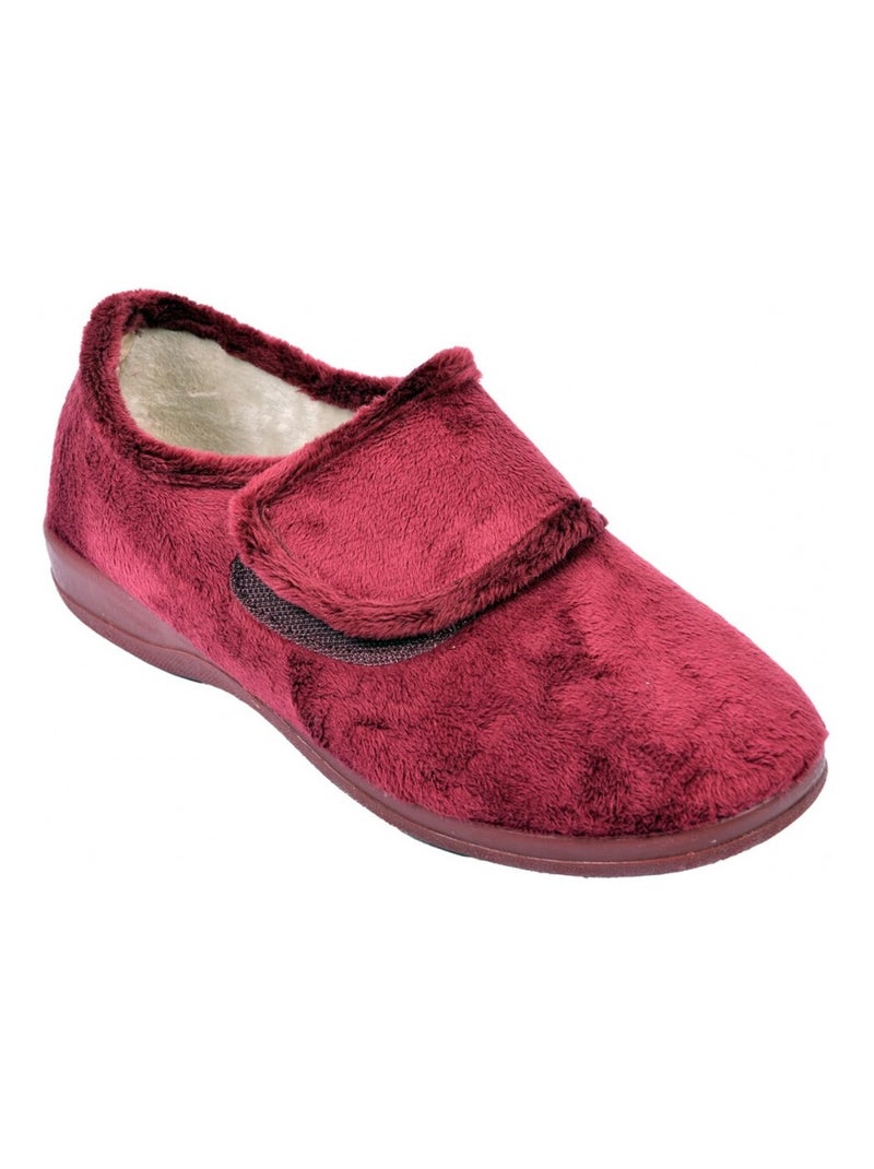 Charentaise Femme PREMIUM SCRATCH Bordeaux - Kiabi