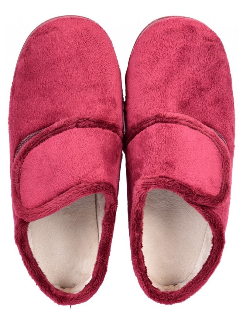 Charentaise Femme PREMIUM SCRATCH Bordeaux - Kiabi