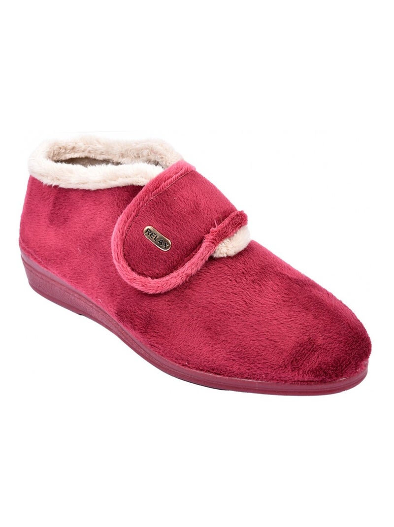 Charentaise Femme PREMIUM SCRATCH Bordeaux - Kiabi