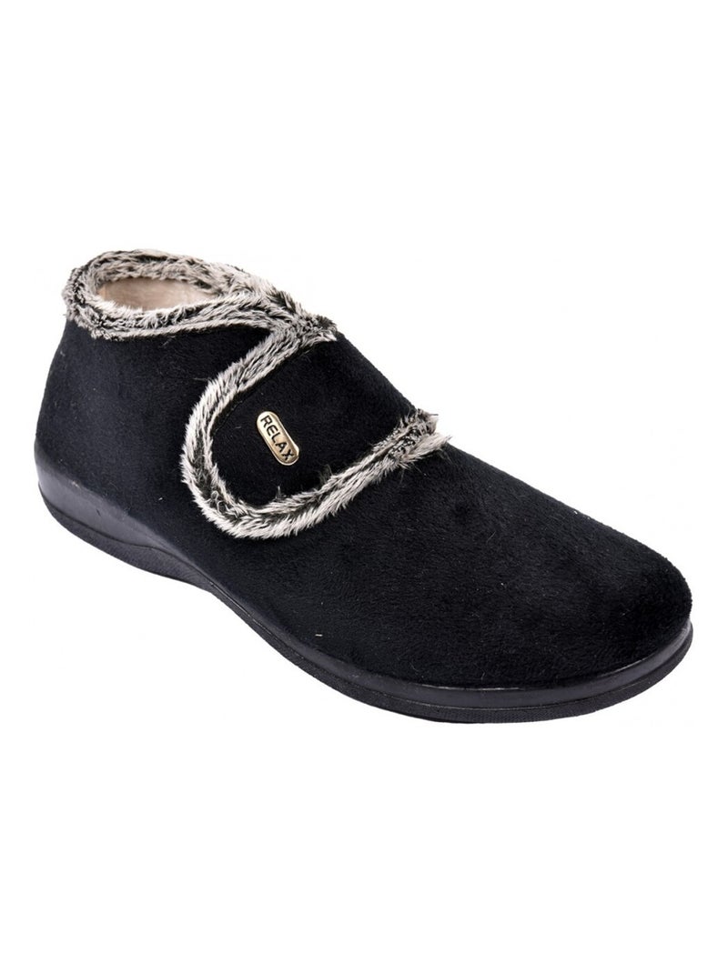Charentaise Femme PREMIUM SCRATCH Noir - Kiabi