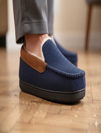 Charentaise fourrée homme Pantoufle PREMIUM MU9733