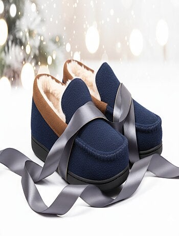 Charentaise fourrée homme Pantoufle PREMIUM MU9733