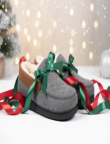 Charentaise fourrée homme Pantoufle PREMIUM MU9733