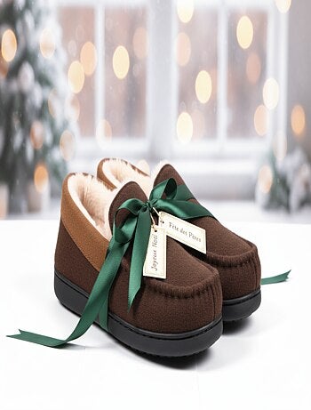 Charentaise fourrée homme Pantoufle PREMIUM MU9733