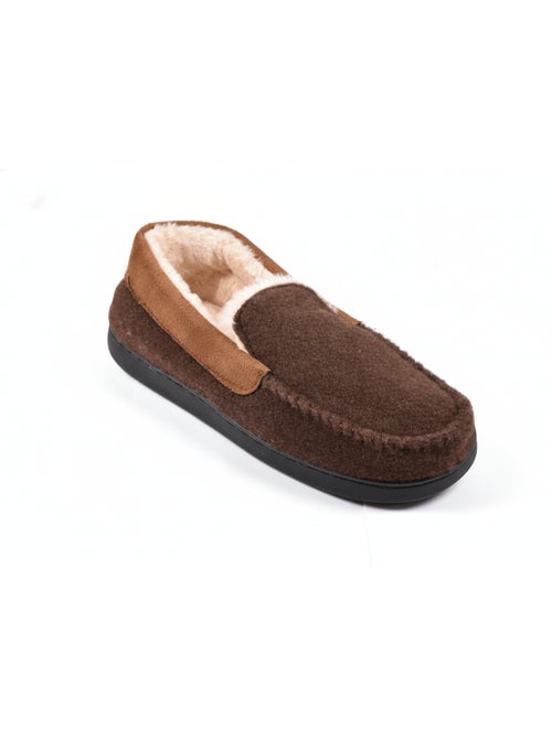 Charentaise fourrée homme Pantoufle PREMIUM MU9733 - Kiabi