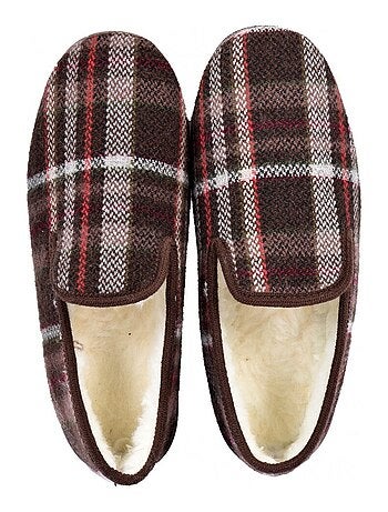 CHARENTAISE Homme Pantoufle FOURREE