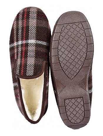 CHARENTAISE Homme Pantoufle FOURREE