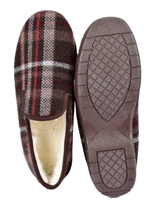 CHARENTAISE Homme Pantoufle FOURREE - Kiabi