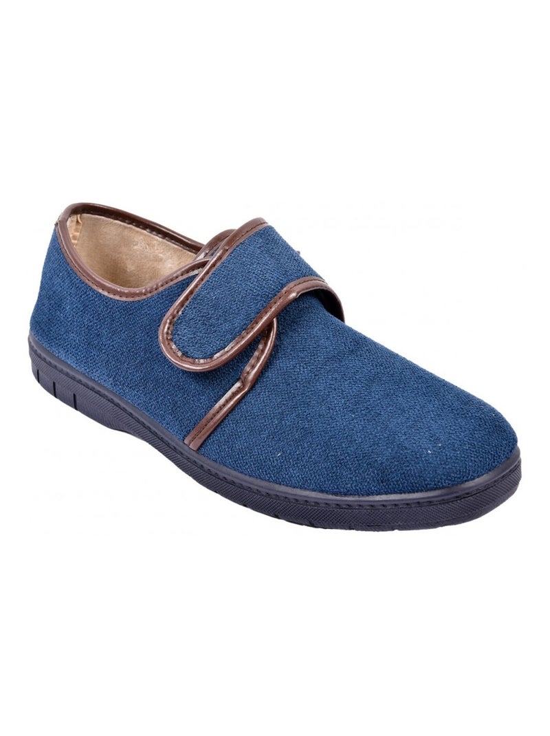 CHARENTAISE Homme Pantoufle PREMIUM Bleu marine - Kiabi