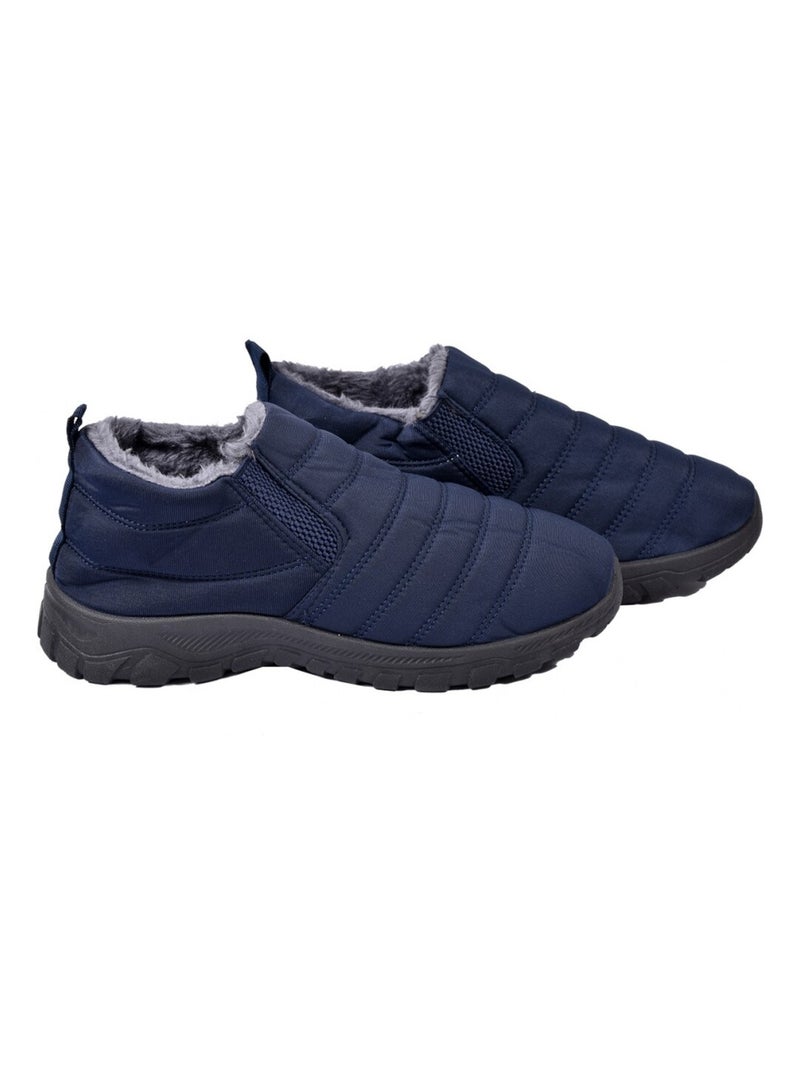 CHARENTAISE Homme Pantoufle PREMIUM Bleu marine - Kiabi