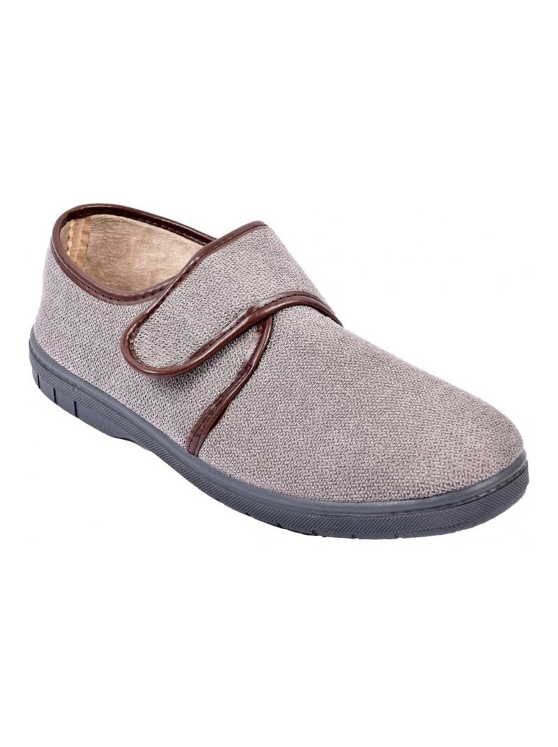 CHARENTAISE Homme Pantoufle PREMIUM Gris - Kiabi