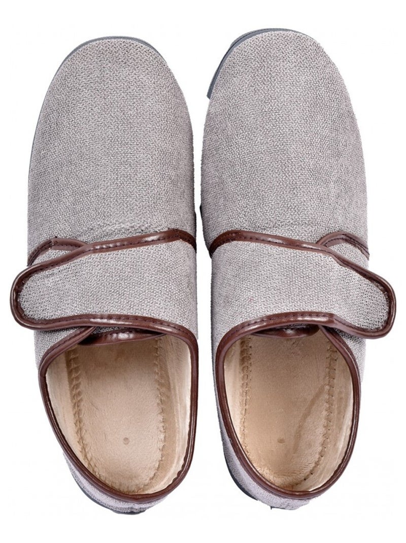 CHARENTAISE Homme Pantoufle PREMIUM Gris - Kiabi