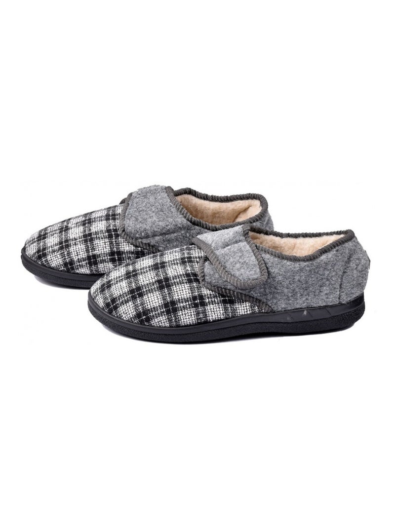 CHARENTAISE Homme Pantoufle PREMIUM Gris - Kiabi