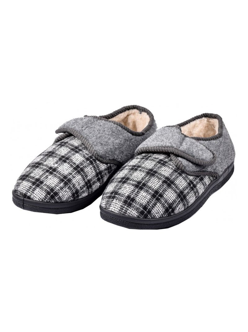 CHARENTAISE Homme Pantoufle PREMIUM Gris - Kiabi