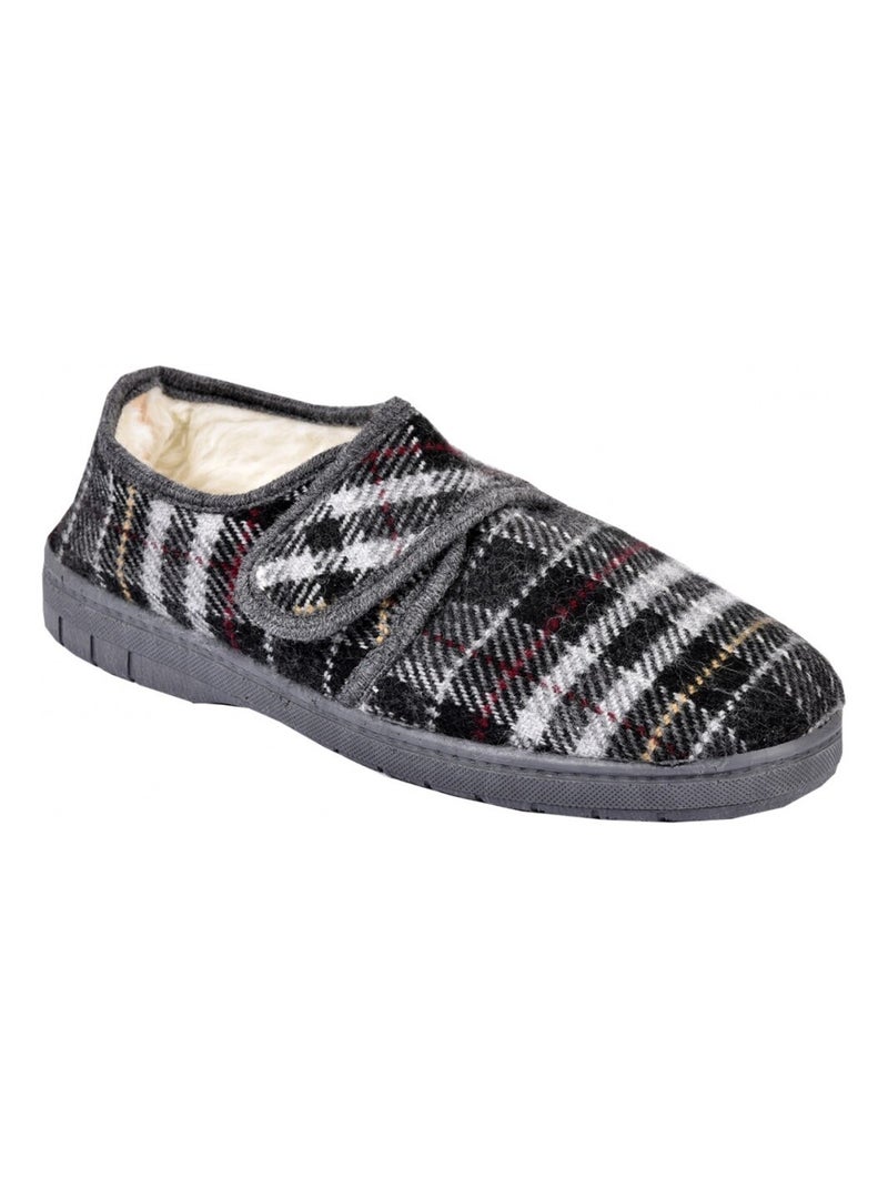 CHARENTAISE Homme Pantoufle PREMIUM Gris - Kiabi