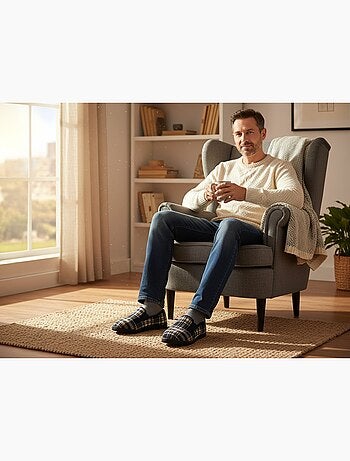 CHARENTAISE Homme Pantoufle PREMIUM K88R9