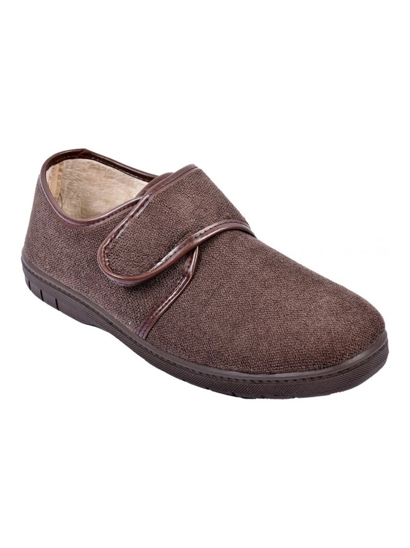 CHARENTAISE Homme Pantoufle PREMIUM Marron - Kiabi