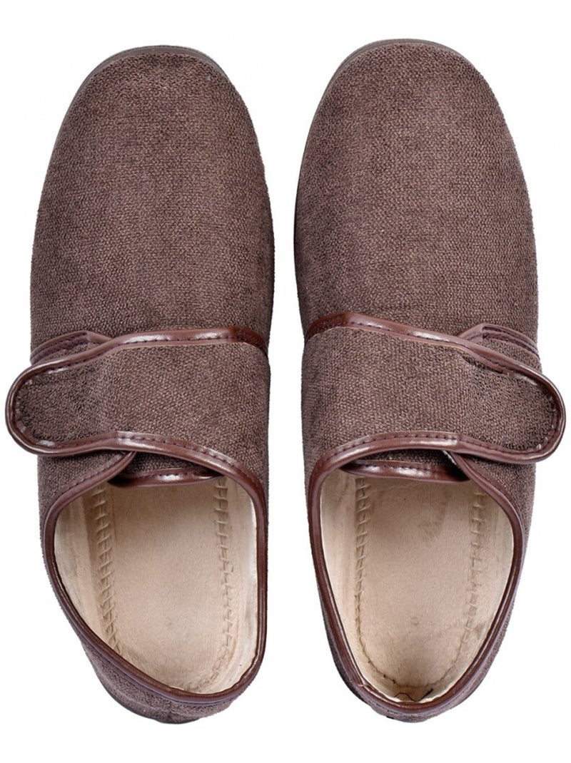 CHARENTAISE Homme Pantoufle PREMIUM Marron - Kiabi