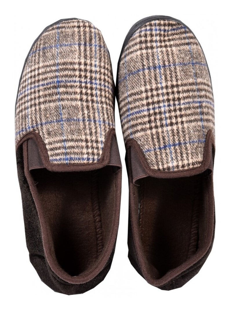 CHARENTAISE Homme Pantoufle PREMIUM Marron - Kiabi