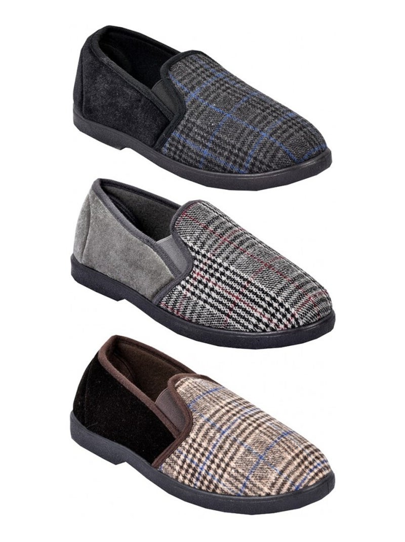 CHARENTAISE Homme Pantoufle PREMIUM Marron - Kiabi