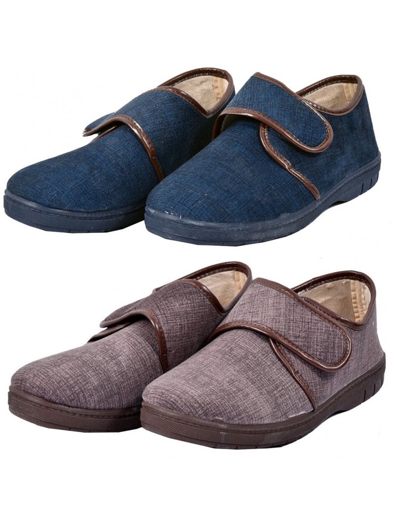 CHARENTAISE Homme Pantoufle PREMIUM Marron - Kiabi