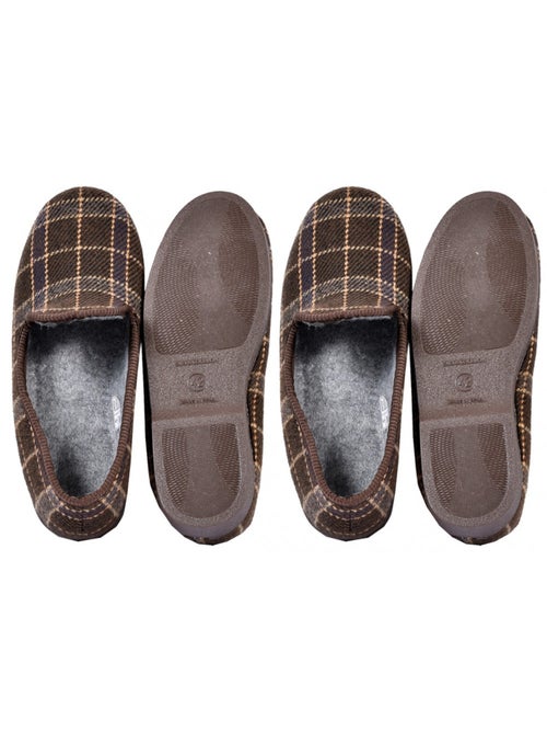 CHARENTAISE Homme Pantoufle PREMIUM Pack de 2 - Kiabi CHARENTAISE Homme Pantoufle PREMIUM Pack de 2 - Kiabi
