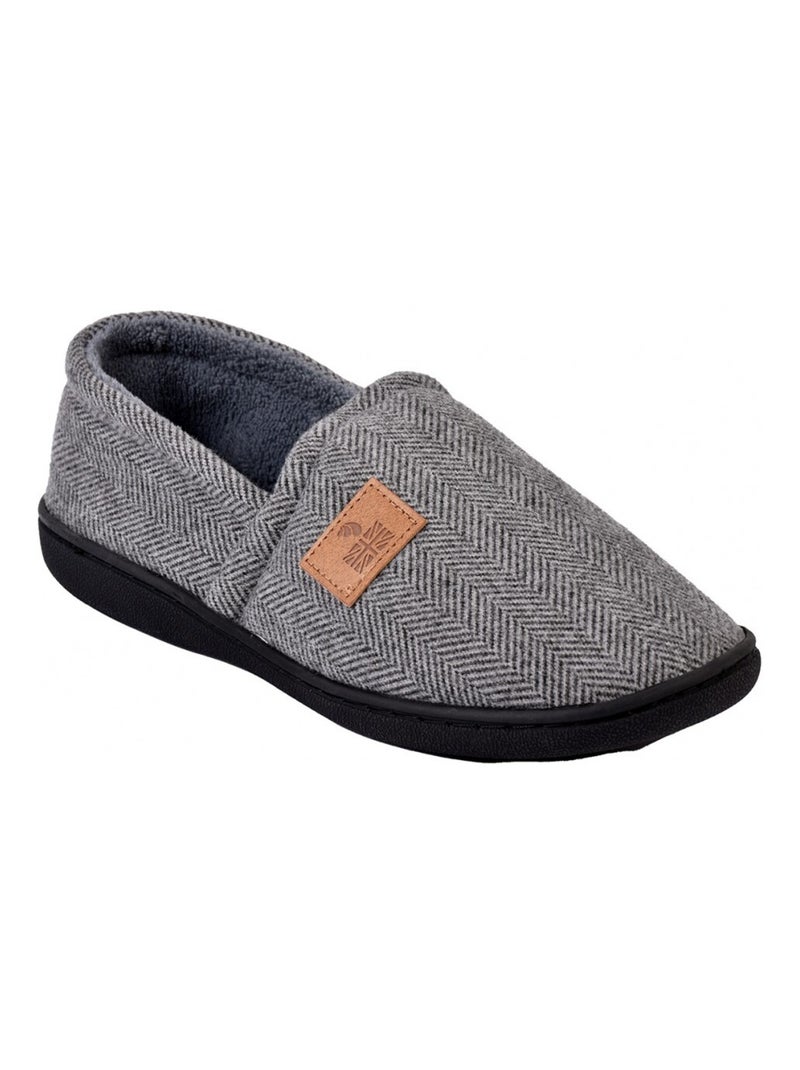 CHARENTAISE HOMME SUEDINE Gris - Kiabi