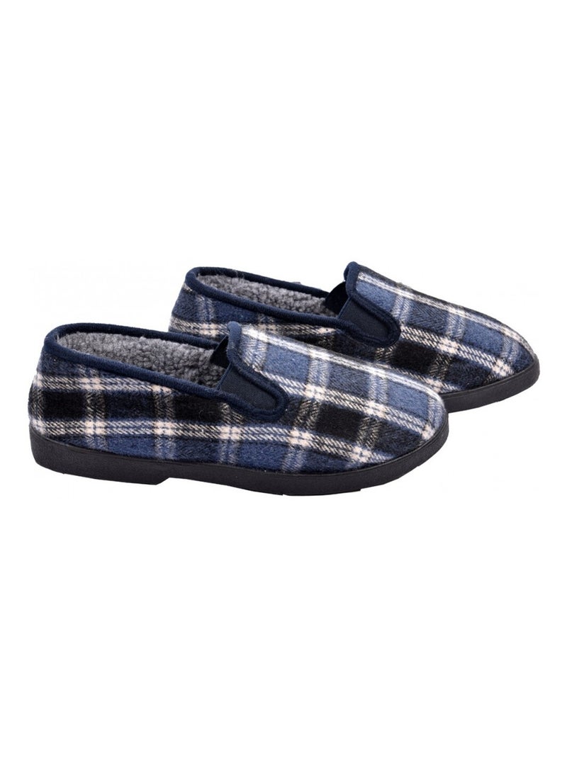 CHARENTAISE Mixte Pantoufle PREMIUM Bleu marine - Kiabi
