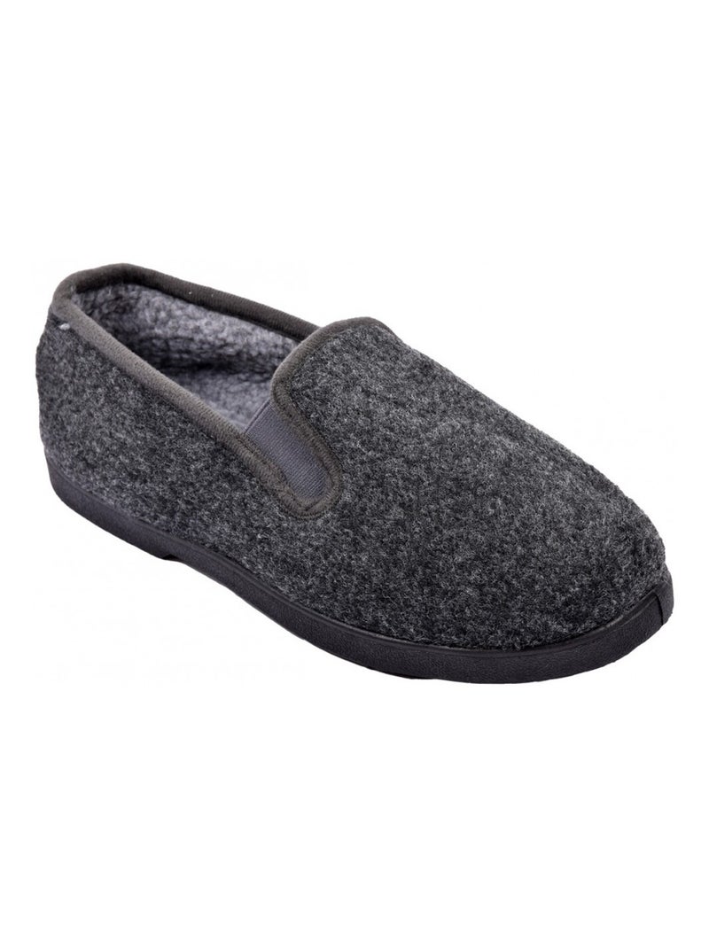 CHARENTAISE Mixte Pantoufle PREMIUM Gris - Kiabi
