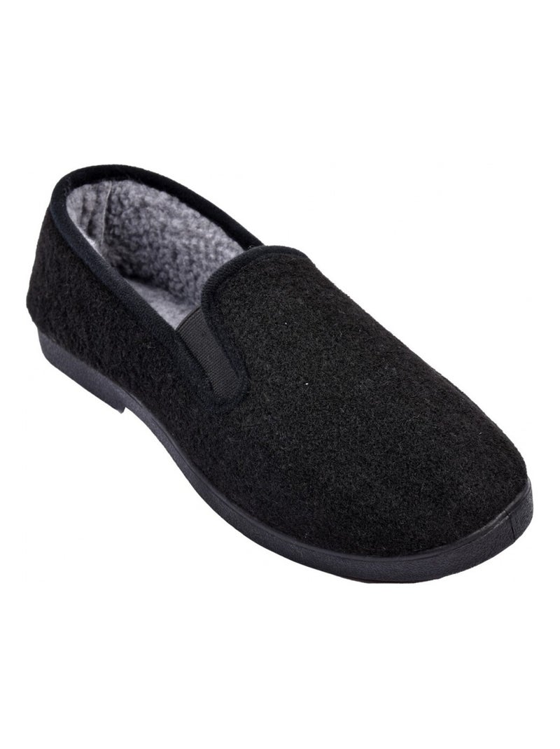 CHARENTAISE Mixte Pantoufle PREMIUM Noir - Kiabi