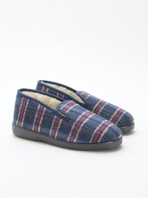 Charentaises à carreaux - Kiabi