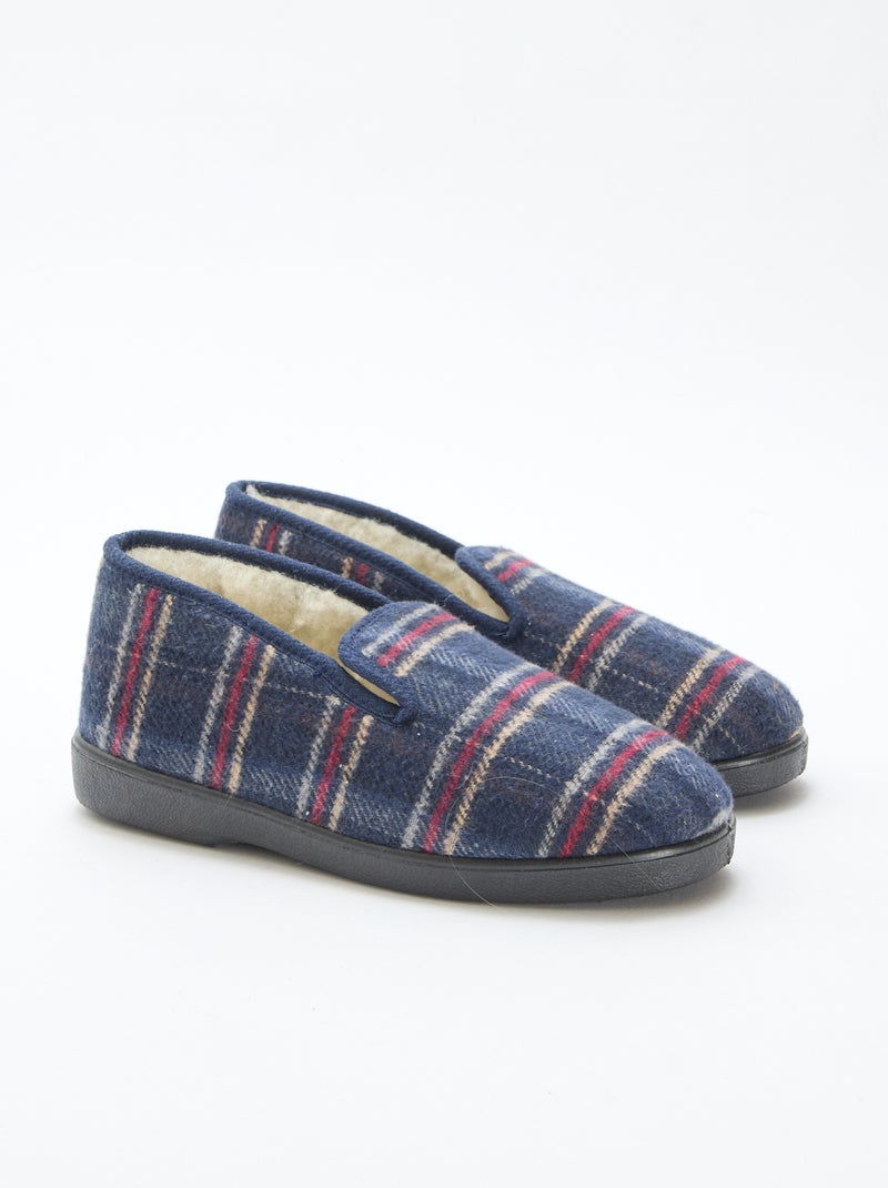 Charentaises à carreaux