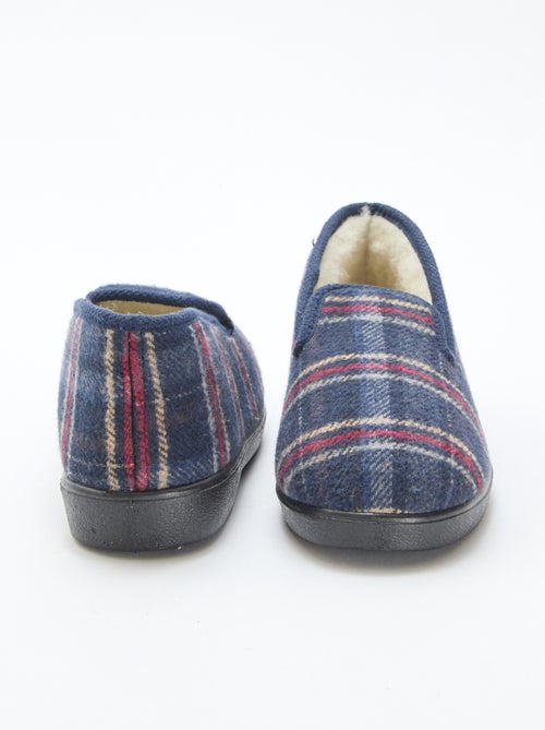 Charentaises à carreaux - Kiabi