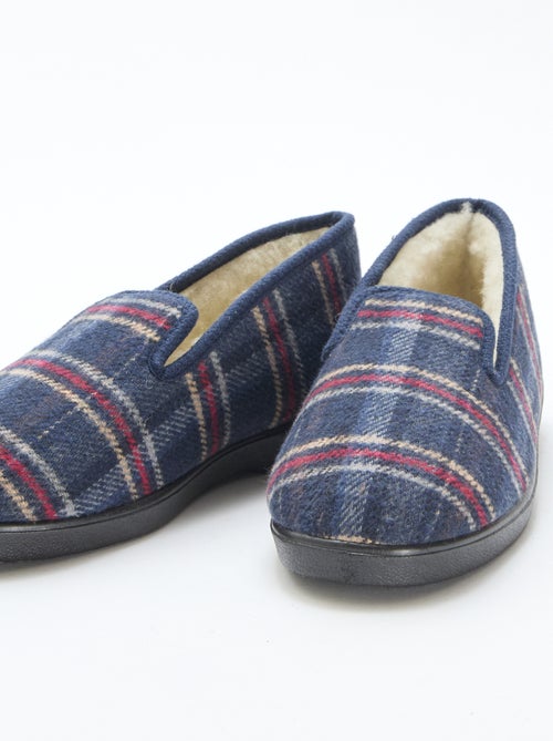 Charentaises à carreaux - Kiabi