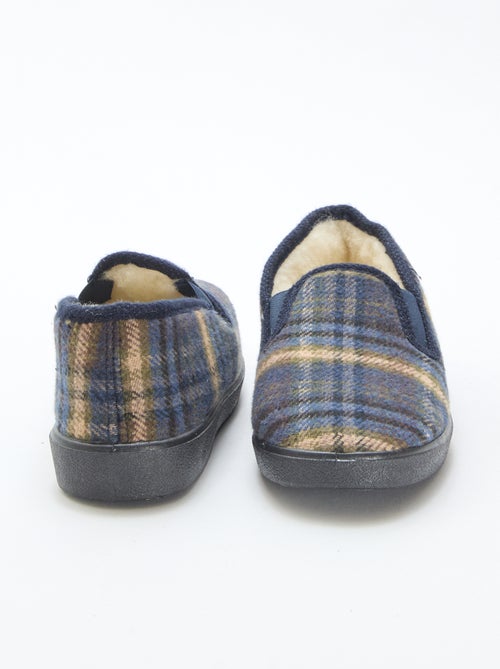 Charentaises à carreaux - Kiabi