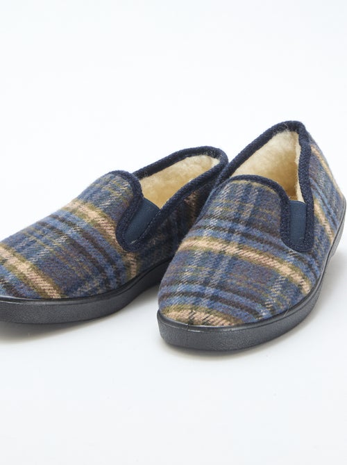 Charentaises à carreaux - Kiabi