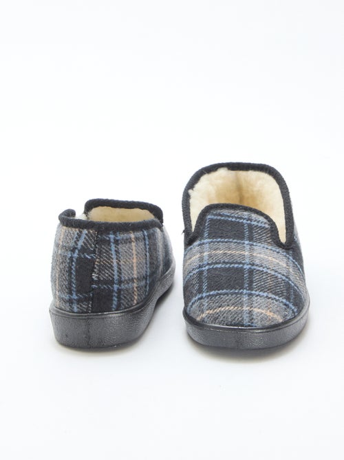 Charentaises à carreaux - Kiabi