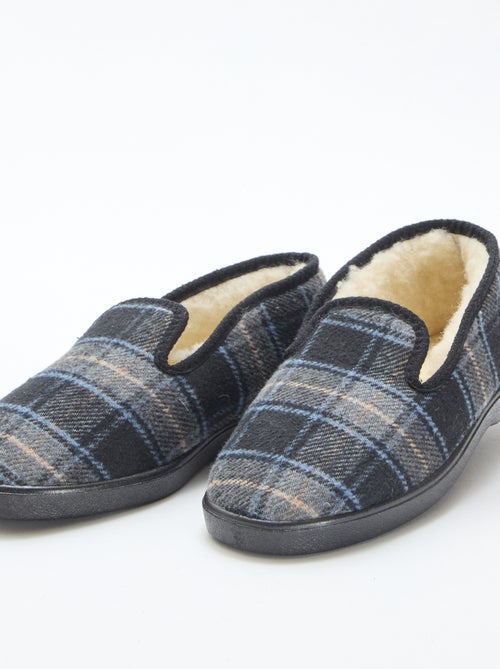 Charentaises à carreaux - Kiabi