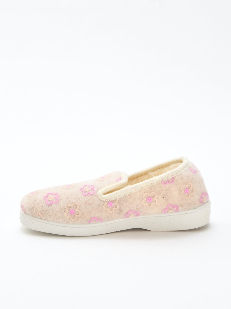 Chaussures Brodées Armand Ventilo - Taille 39 - Vert Et Beige - Style Espadrille - Neuf Sans Boîte