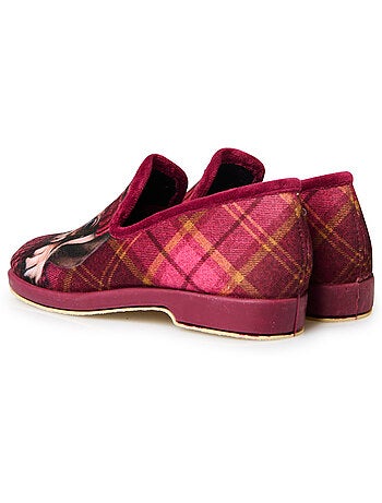 Charentaises fantaisie motif chat ou chi - PEDICONFORT