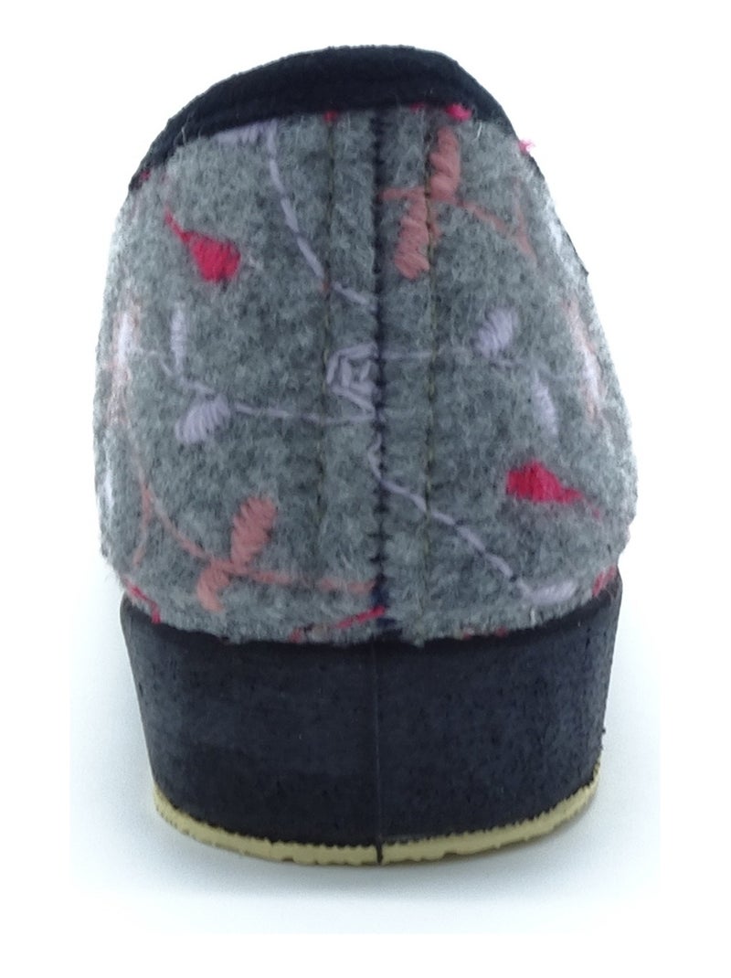 Charentaises Femme Semelflex Gris - Kiabi