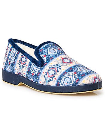 Charentaises fourrées 70% laine - PEDICONFORT