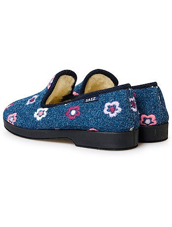 Charentaises fourrées laine - PEDICONFORT