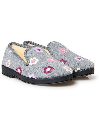 Charentaises fourrées laine - PEDICONFORT