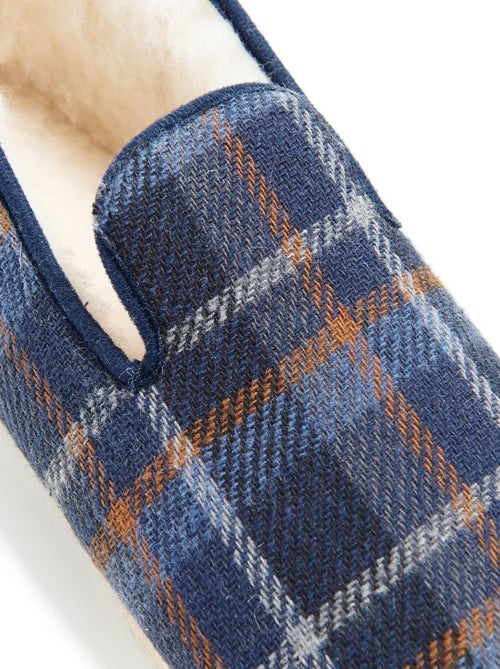 Charentaises fourrées Thermolactyl - Damart - Kiabi