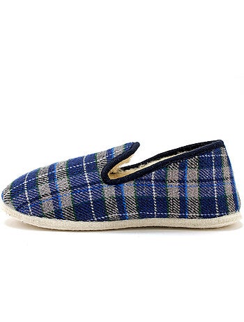 Charentaises mixtes fourrées laine